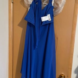 New with tags. Size 8 David’s Bridal high low bridesmaids dress.